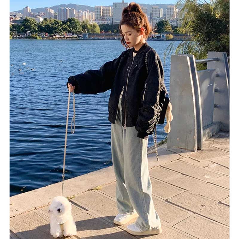 ギャザースリーブブルゾン