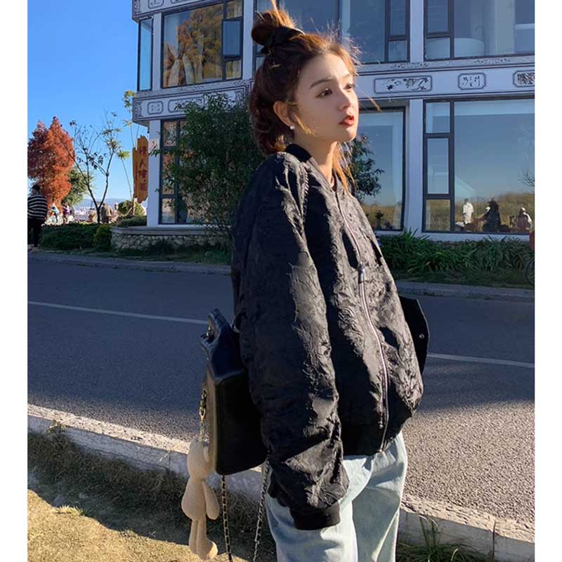 ギャザースリーブブルゾン