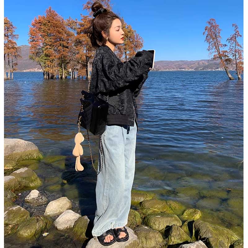 ギャザースリーブブルゾン