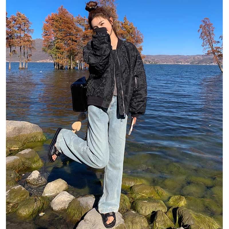 ギャザースリーブブルゾン