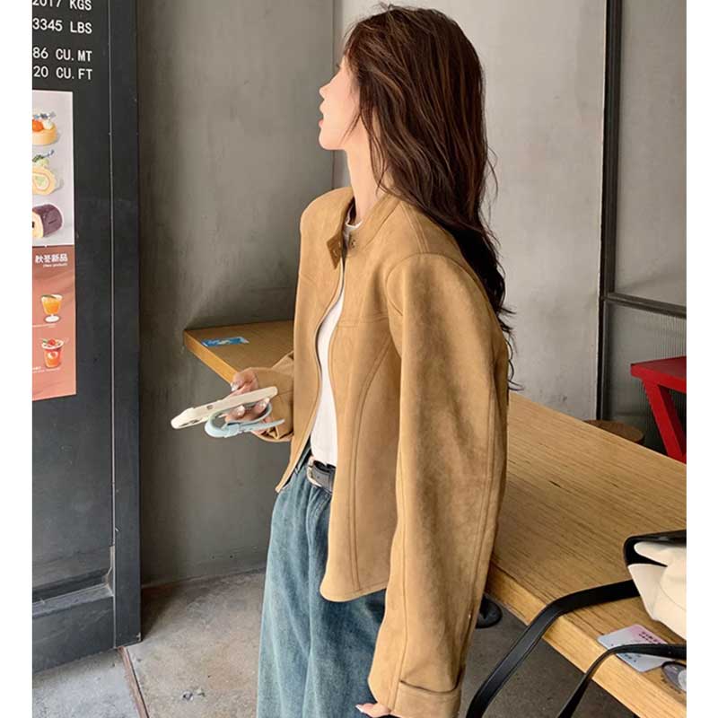 レトロスエードジャケット