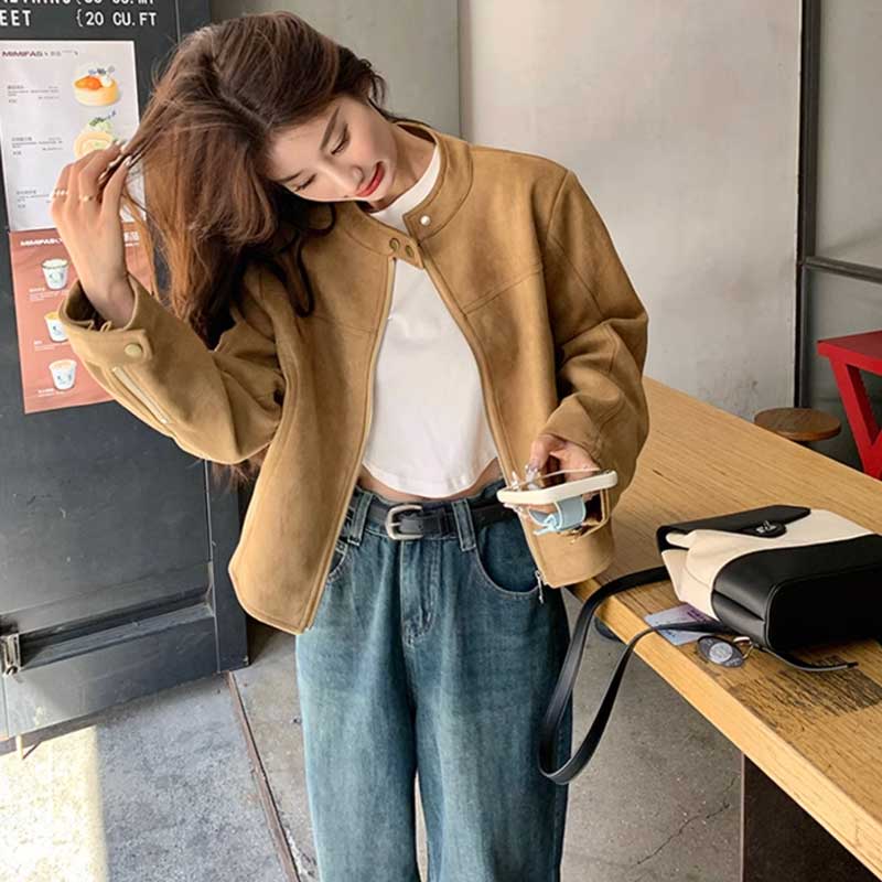 レトロスエードジャケット