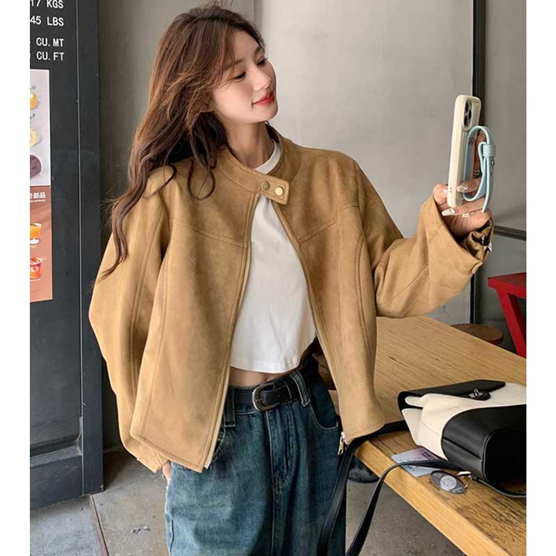 レトロスエードジャケット