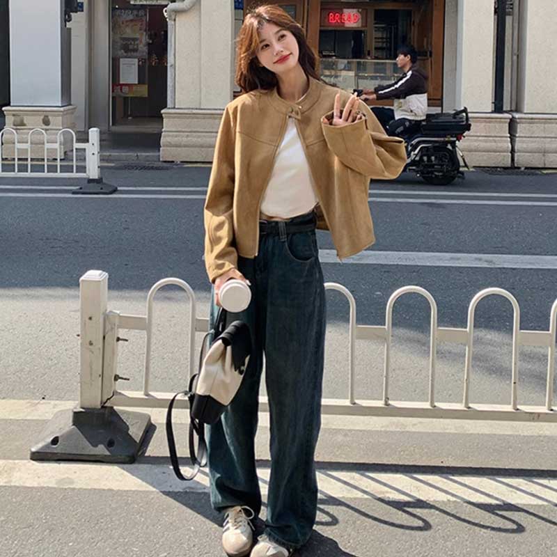 レトロスエードジャケット