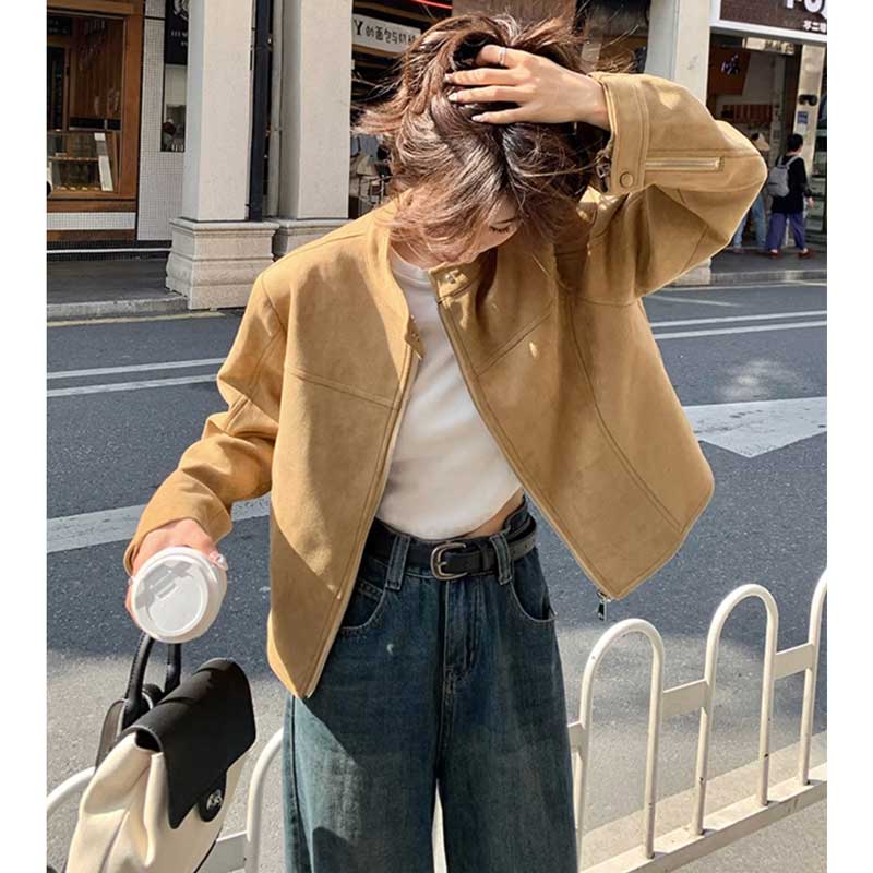 レトロスエードジャケット