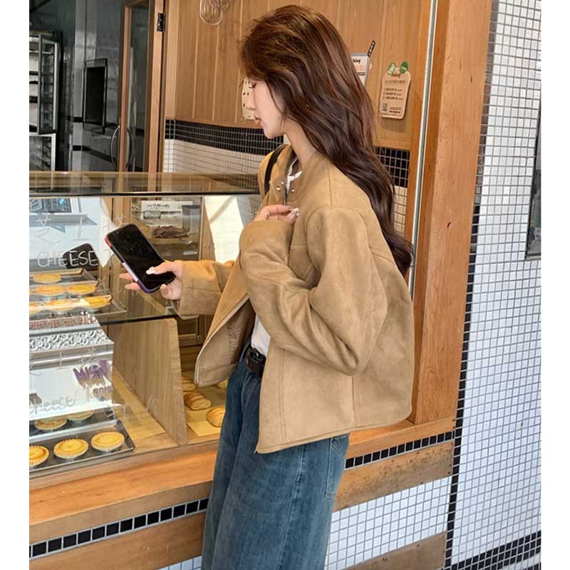 レトロスエードジャケット