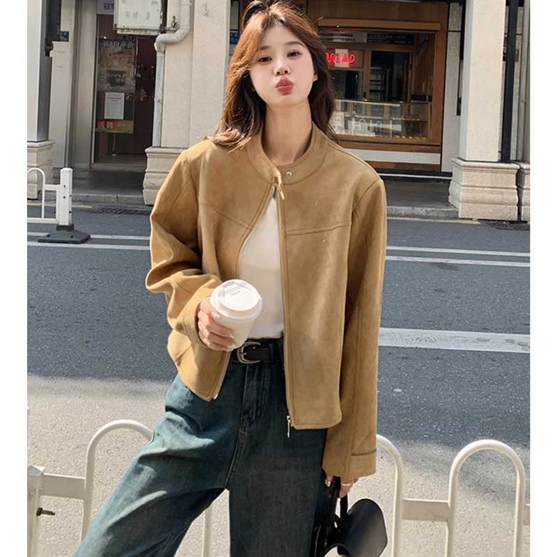 レトロスエードジャケット