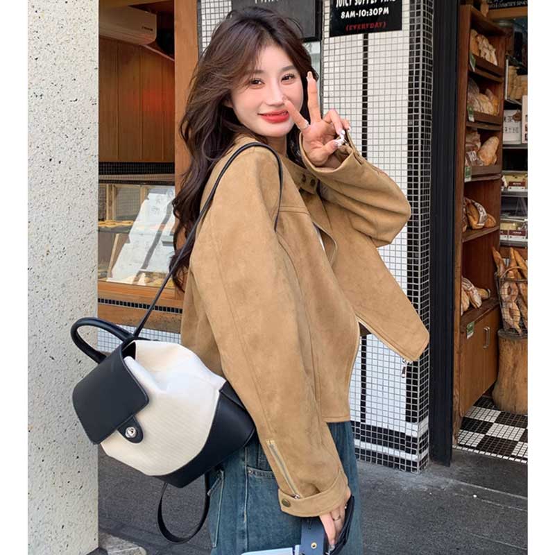 レトロスエードジャケット