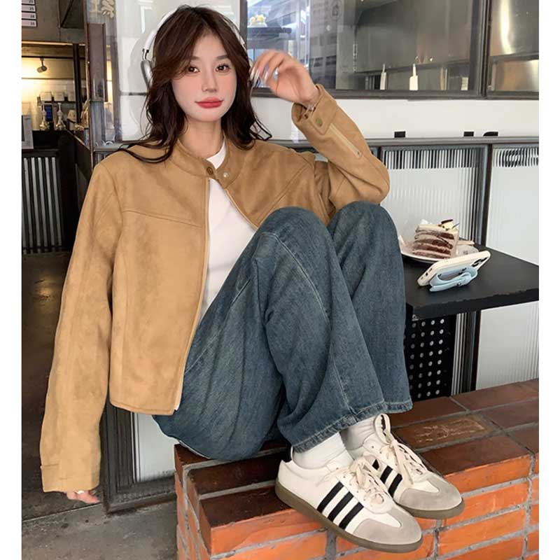 レトロスエードジャケット