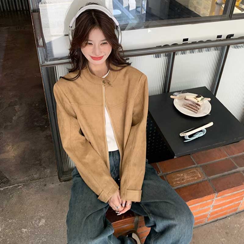 レトロスエードジャケット