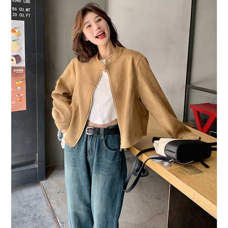 レトロスエードジャケット