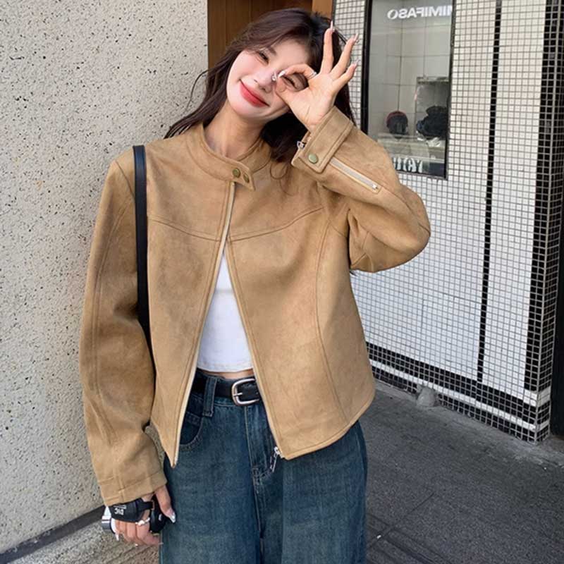 レトロスエードジャケット