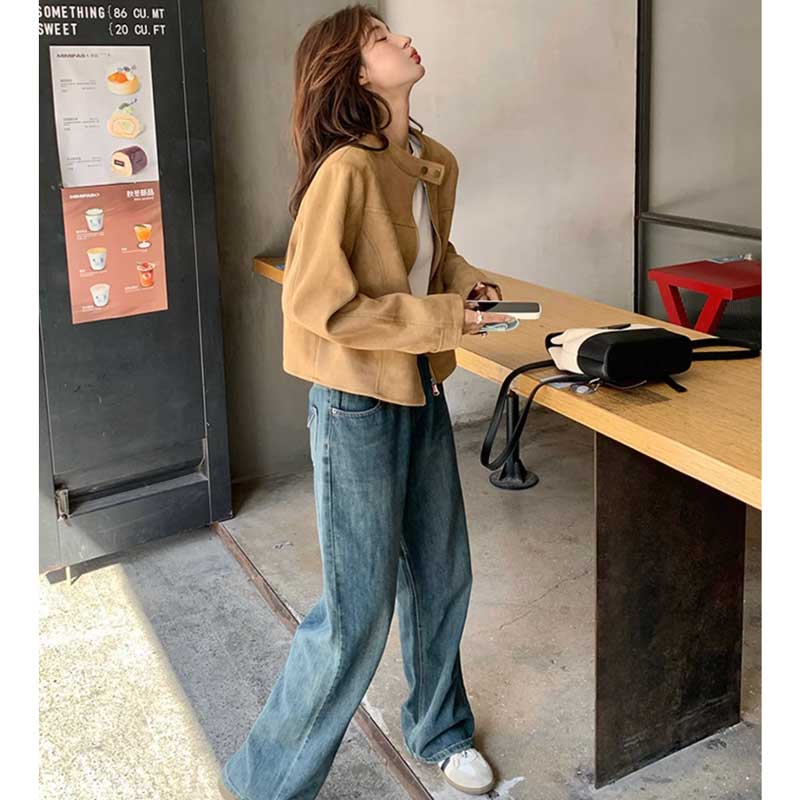 レトロスエードジャケット