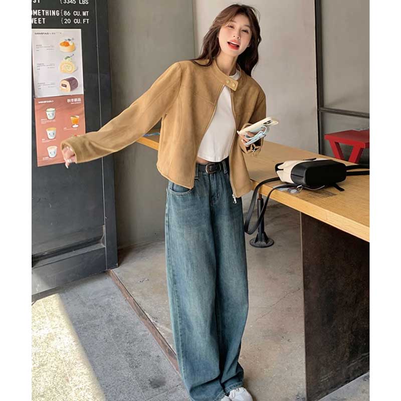 レトロスエードジャケット