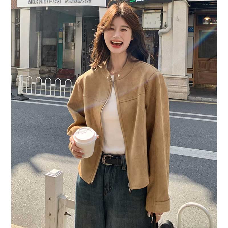 レトロスエードジャケット