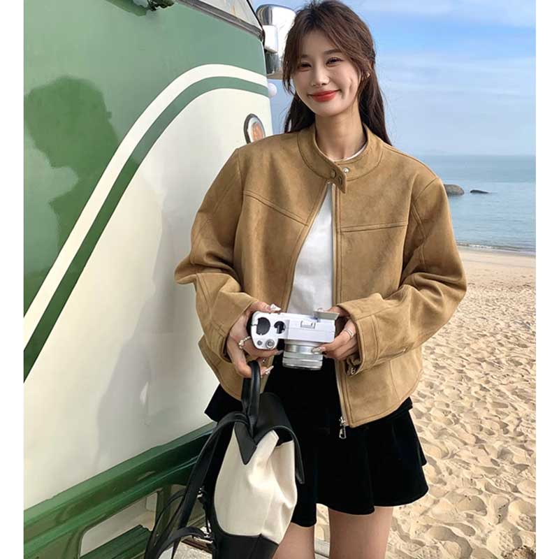 レトロスエードジャケット