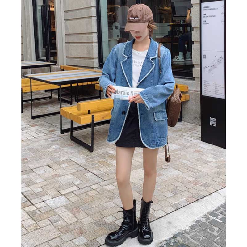 カットオフデニムジャケット