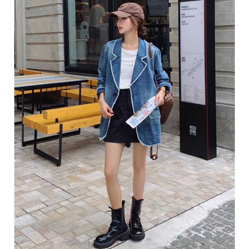 カットオフデニムジャケット