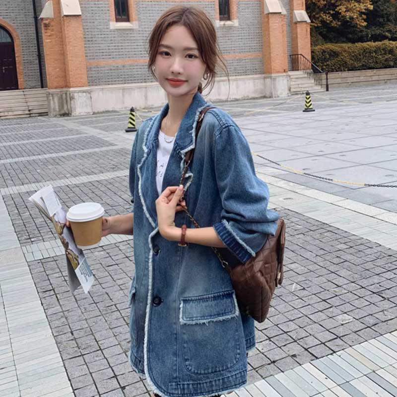 カットオフデニムジャケット