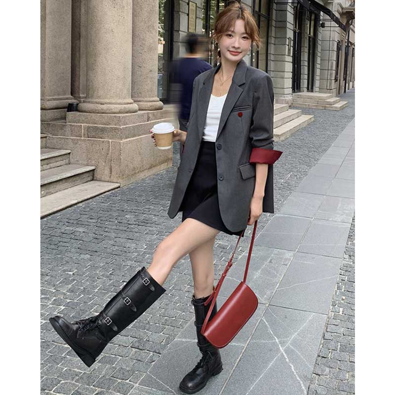 ダブルボタンテーラードジャケット