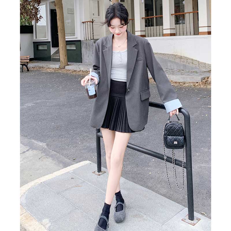 ミディ丈テーラードジャケット