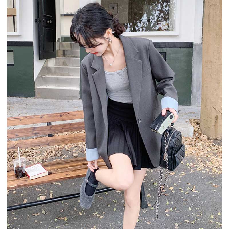 ミディ丈テーラードジャケット