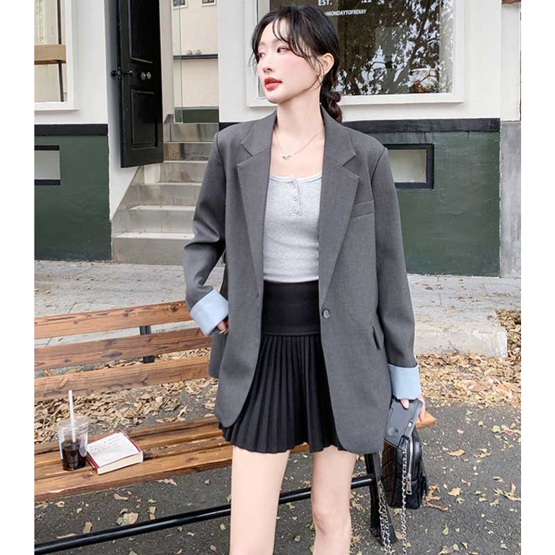 ミディ丈テーラードジャケット