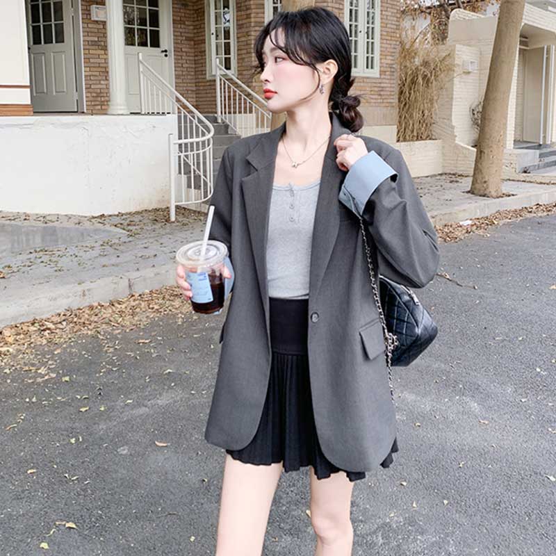 ミディ丈テーラードジャケット