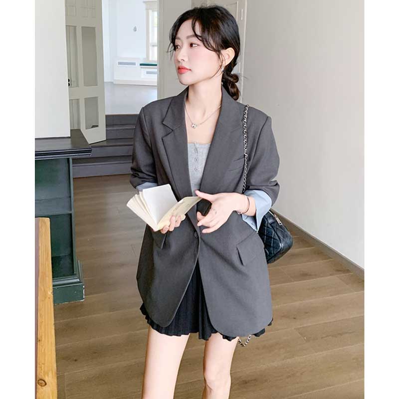 ミディ丈テーラードジャケット