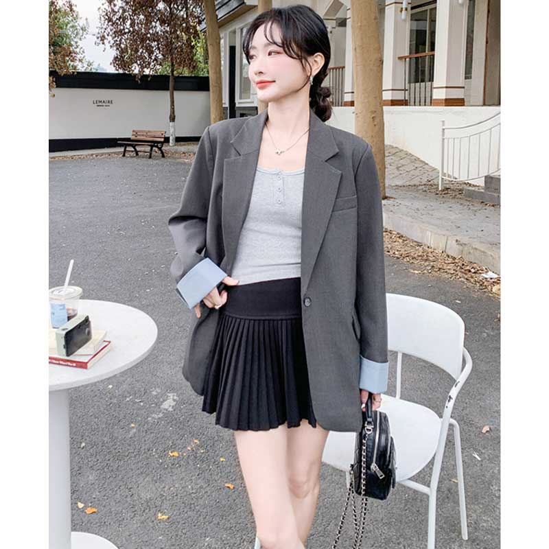 ミディ丈テーラードジャケット