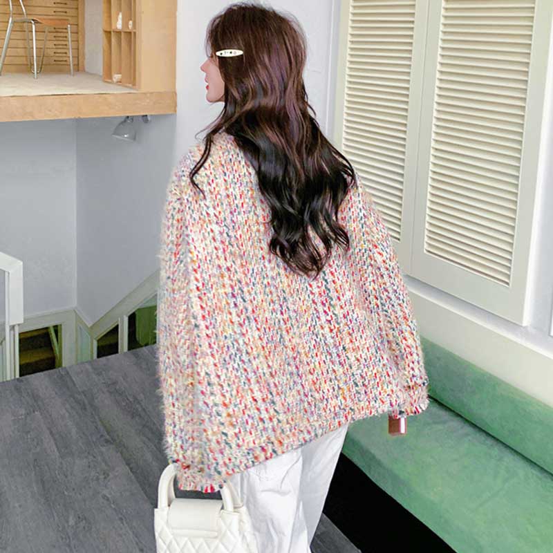 カラフルツイードジャケット