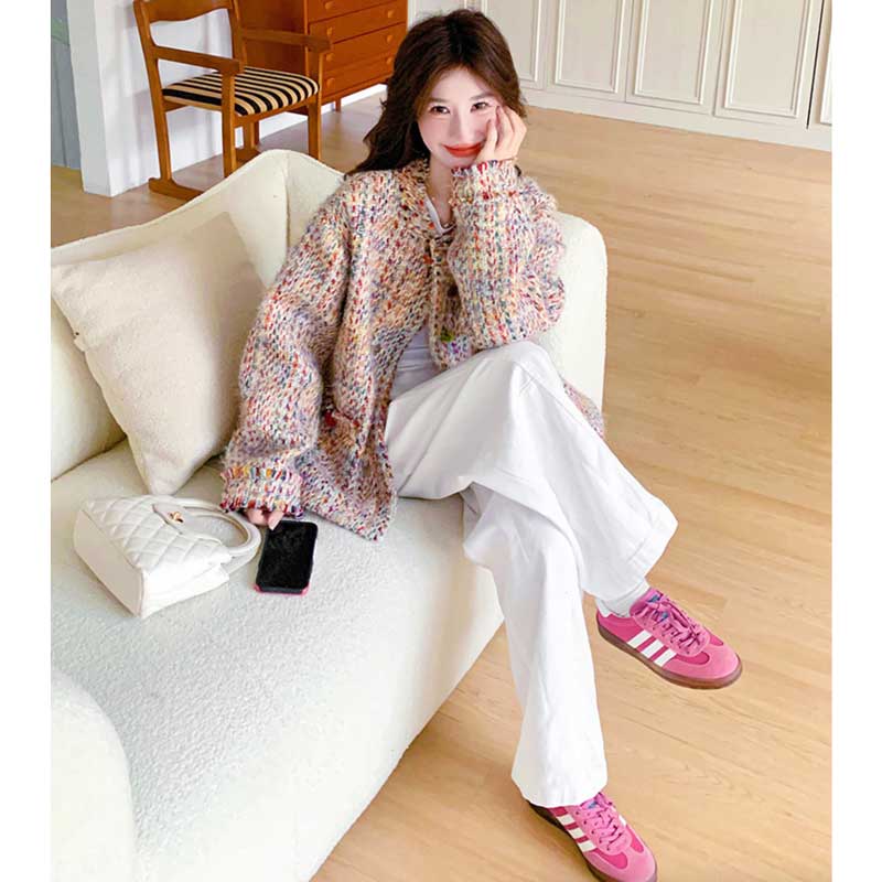 カラフルツイードジャケット