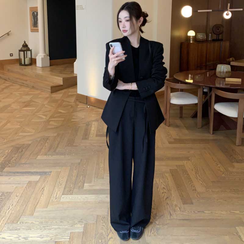 ノーカラージャケット(2colors)