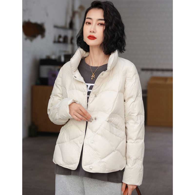 キルティングショートダウンジャケット(5colors)