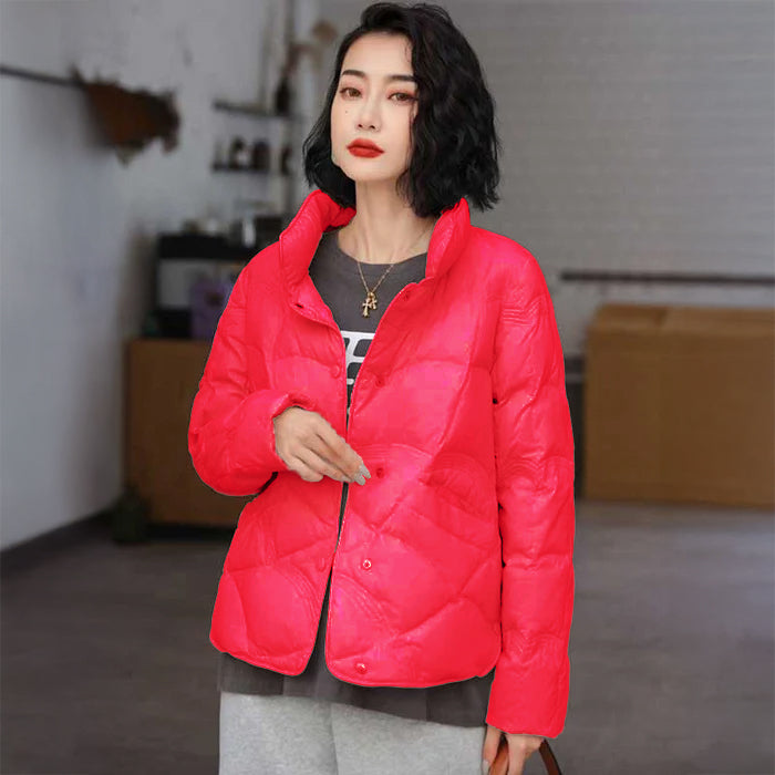 キルティングショートダウンジャケット(5colors)