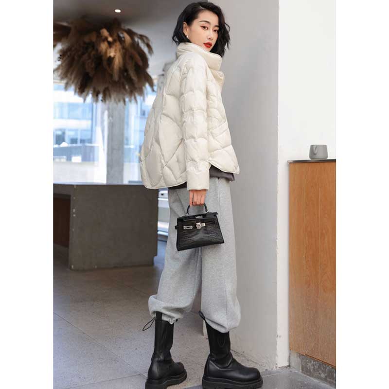 キルティングショートダウンジャケット(5colors)