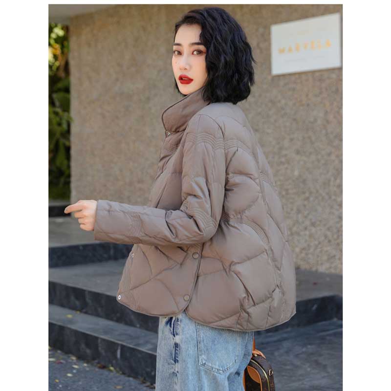 キルティングショートダウンジャケット(5colors)