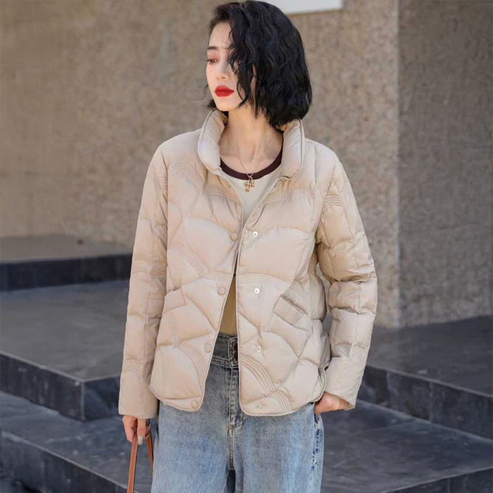 キルティングショートダウンジャケット(5colors)