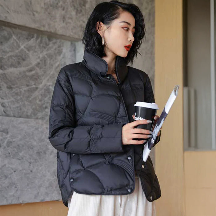 キルティングショートダウンジャケット(5colors)