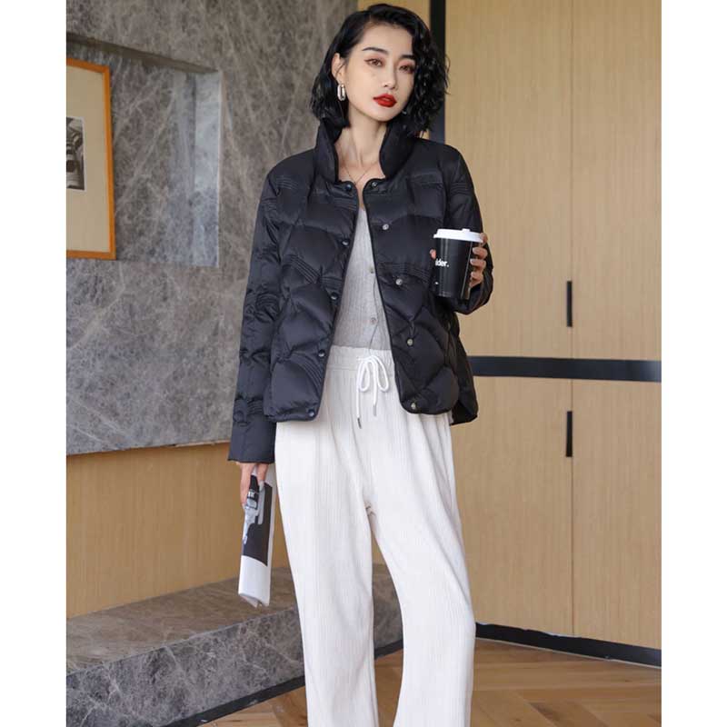 キルティングショートダウンジャケット(5colors)