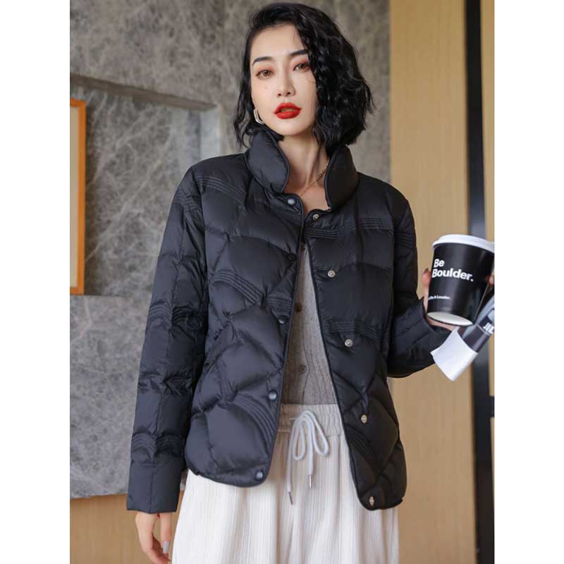 キルティングショートダウンジャケット(5colors)