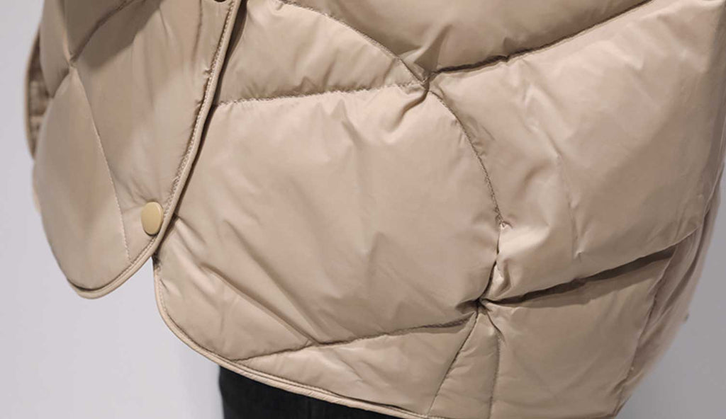 キルティングショートダウンジャケット(5colors)