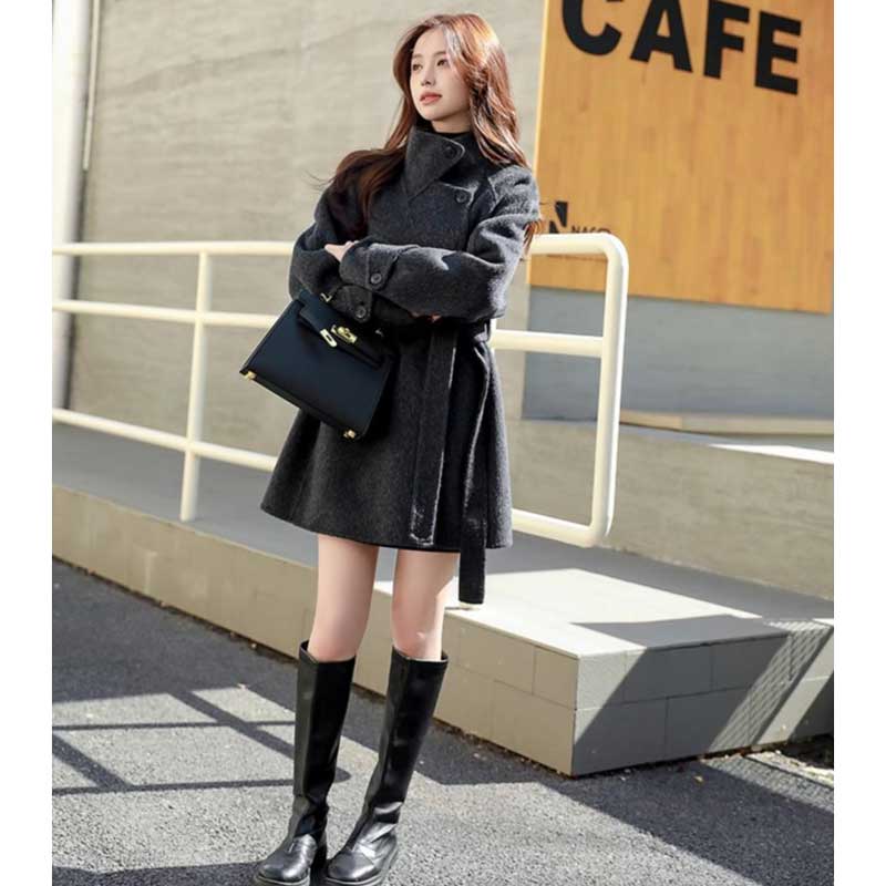 ミディ丈チェスターコート(2colors)