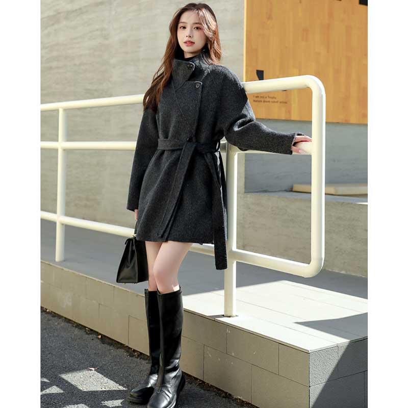 ミディ丈チェスターコート(2colors)