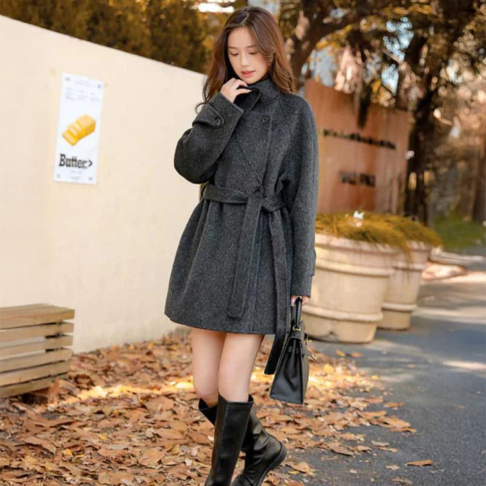 ミディ丈チェスターコート(2colors)