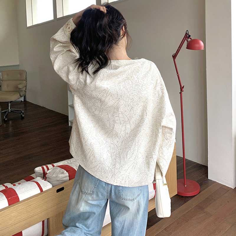 刺繍デザインショートジャケット