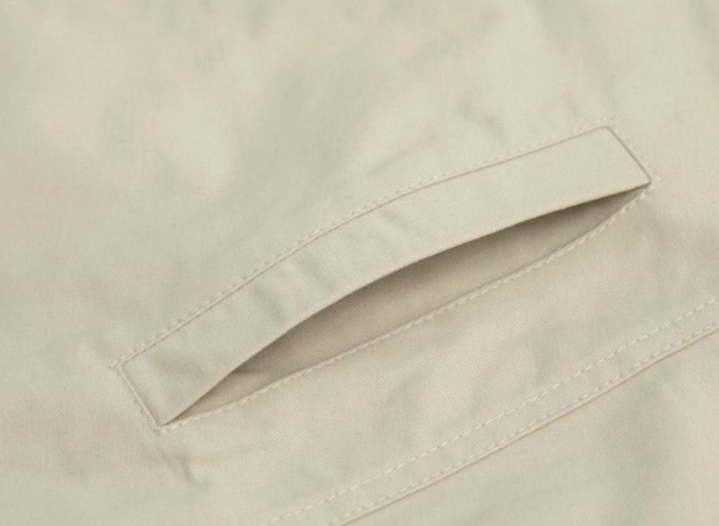 ビッグポケットコットンロングコート(2colors)