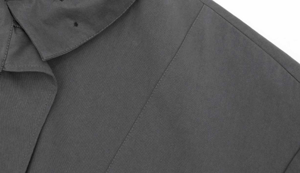 スタンドカラーショートコート(2colors)