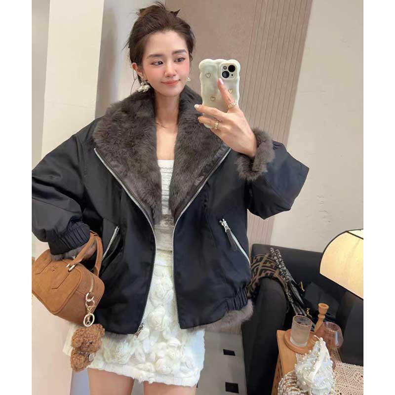 リバーシブルファーブルゾン(3colors)