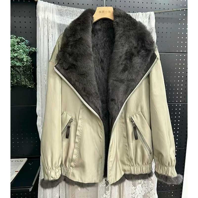 リバーシブルファーブルゾン(3colors)